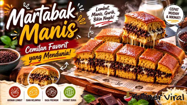 Martabak Manis Terbaik di Indonesia, Legendaris & Premium