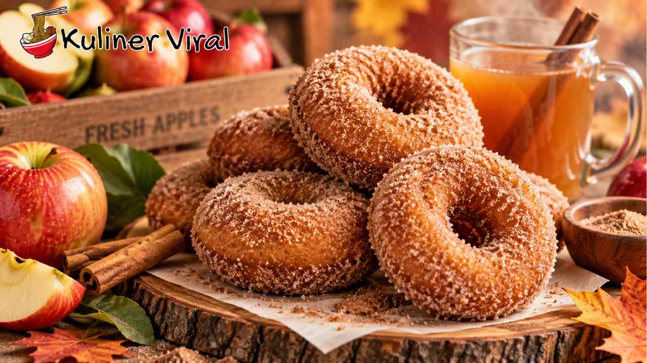 Apple Cider Doughnut Meledak di TikTok, Rasa Musim Gugur Jadi Buruan