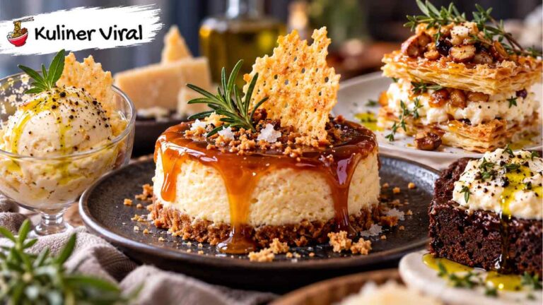 Dessert Rasa Gurih Mulai Bermunculan, Tren Manis Kini Berubah