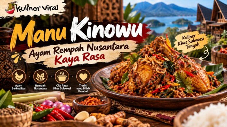 Manu Kinowu Mulai Dilirik, Ayam Rempah Nusantara Kaya Rasa
